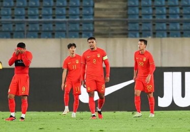 中国男足世界排名最新排名