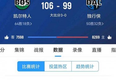 总决赛比分查询