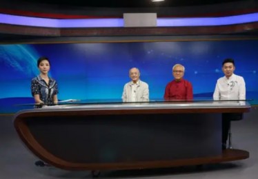 中央电视台综合频道直播现场
