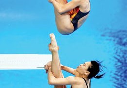 体育跳水女冠军