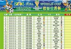 世界杯亚洲区积分榜