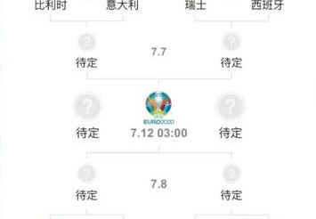 欧洲杯四强的比赛次数