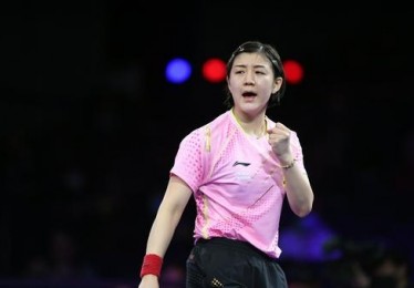 孙颖莎4-2陈梦首夺世乒赛女单冠军
