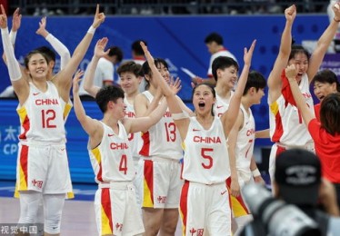 巴黎奥运会篮球综合：中国女篮大胜保留晋级希望男篮八强产生