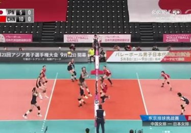 世界女排联赛中国队对日本
