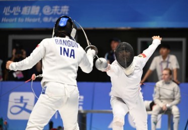 巴黎奥运会丨现代五项张明煜晋级女子个人决赛